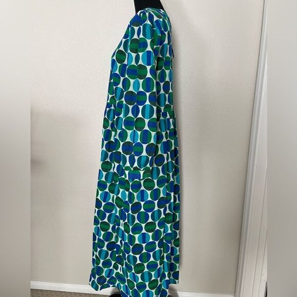 NWT Zara Printed Midi Dress - Picture 9 of 15